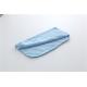 Light blue color microfiber microfibre car cleaning detailing towels/cloth