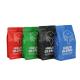 ISO9001 Mylar Plastic Flat Bottom Packaging Bag Coffee Bean Pack Reclosable