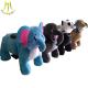 Hansel battery operated animal toys and four wheel electric scooter plush ride