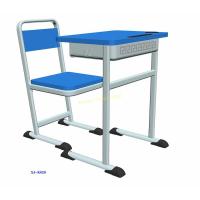 Custom Fixed Height Classroom Student Desk And Chair Set 5 Years Warranty