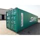 Steel Dry Used Metal Shipping Containers 20 Feet 33 Cbm For Road Transport