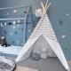 Wood Pole A Frame 180*165cm Canvas Teepee Tent