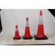 50cm 100cm Traffic Cone Emergency Cones PE Heavy Duty Safety Cones