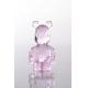Pink Bear Crystal Ornaments Gifts Luxury Home Accessories 80*62*140mm