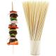 FDA Approved 4Inch Bamboo BBQ Skewers Stick In Bulk -100pcs