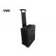 Black Shell Portable Signal Jammer Hand Pull Box Structure 1000W Power Consumption