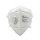 Lightweight Valved Dust Mask Folded N95 Valved Respirator Mask Comfortable