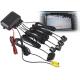 Car Reverse Video Parking Radar 4 Sensor Rear View Backup System Sound Buzzer Alert Alarm for Camera Monitor PS-600SPK