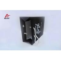 Art Recycled Paper Carrier Bags Soft touch Lamination With LOGO Printing