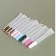 Colorful Cap PP 15ml Clear Lip Gloss Squeeze Tube ODM Logo