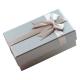 Perfume Candy Cosmetics Gift Packaging Box Lid And Base Gift Box With Ribbon Bowknot