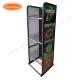 Retail Shop Potato Chip Candy Basket Display Stand