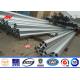 4000 Dan Electrical Transmission Poles Hot Dip Galvanized With Accessories
