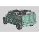 Military Standard Vehicle Mounted Jammer with 200m Jamming distance