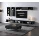 Living Room TV Shelves Wall Mounted TV Stand With Haning Cabinets And Display Box