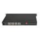 HD 1080P AHD CVI TVI Fiber Video Digital Optical Converter 16 Port AC 220V Input