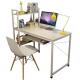 Space-Saving Desktop Computer Desk for Student Writing and Study in Apartments