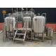 Plc Control Craft Beer Brewing Equipment , Commercial Beer Distillery Equipment