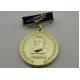 3D Iron or Brass / Copper Custom Awards Medals with Die Casting, High 3D and High Polishing