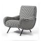 LADY DIVANO Fiberglass Arm Chair Designed By Marco Zanuso Multi Color