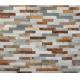 Interior Rusty Quartz Cultured Stone Panels Imitation Lightweight Artificial