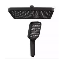 High Pressure Hand Held Wall Mounted Shower Head Polished For Bathroom Rainfall