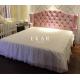 Pink Headboard Princess Wooden Bed Picture