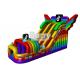 Commercial Custom 0.55mm PVC Inflatable Bounce House Combo With Slide