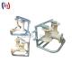 Corner Ground Cable Roller Tri-Sheave Cable Roller Pulley For Tranmission Line