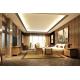 Ash Solid Wood Wood Veneer Hotel Bedroom Furniture Sets King Size Bed With