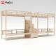 Sturdy and Comfortable Dormitory Bunk Bed for Student Accommodation Support customization