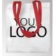 Promotional Cheap Custom Logo Print Eco Friendly Die Cut Shopping Non-Woven Bags D Cut non woven bag, BAGPLASTICS, PAC