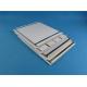 55% - 80% UPVC Wall Panels , indoor use PVC Cover Board with Silver Edge