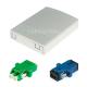 FTTH 2 Ports Mini ABS Fiber Optic Wall Mount Termination Box OTB Optical Termination Box