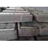 Absorption Tower SS304 SS316L Wire Mesh Mist Eliminator 120kg/Cbm