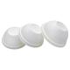Bagasse Pulp fiber base Dome Lids without plastic For 8oz 12oz 16oz Paper Cups