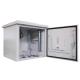 19 Inches Waterproof Outdoor Metal Cabinet Enclosure IP65 Dust And Water Resistance Enclosure With 2 Fans