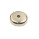 Round Ferrite Pot Magnet A2 Steel Rare Earth Magnet With Screw