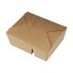 26oz 45oz Biodegradable Brown Paper Food Boxes Kraft Paper Takeaway Box Food Packaging