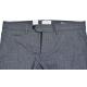 Straight Mens Slim Fit Suit Trousers Office Wear Grey Check Color All Season