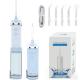 100% Waterproof Design Portable Water Flosser For Adults Kids Oral Cleaning