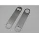 Personalized Flat Stainless Steel Bottle Opener with Engraved logo