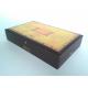 Printed Rigid Board Gift Packaging Box With Sponge Tray, Hot Stamping Luxury Cigar Gift Boxes