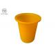 Lldpe Colored Rotomolding Plastic Round Bins Chip / Potato Food Grade With Bung 70L