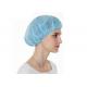 Colourful Non Woven Disposable Bouffant Cap Anti Hair Loss