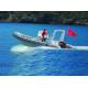 Chemical Resistance Inflatable Rigid Hull Boats Dimensional Stability 22 Ft