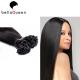 Unprocessed Natural Straight Flat - Tip Human Hair Extensions With Tangle Free