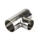 ASME B16.9 304 316L Stainless Steel Tee Forged SCH160 For Connect Pipes