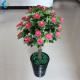 Landscaping Decorative Bonsai Flower Plant , Silk Azalea Flowers R020052