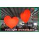 1.5M Stage Lighting Red Inflatable Heart For Commerical Advertisement